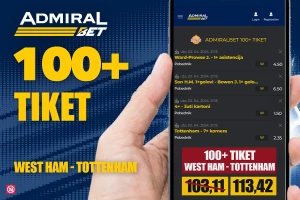 AdmiralBet 100+ tiket - Londonski derbi za sve fudbalske sladokusce!